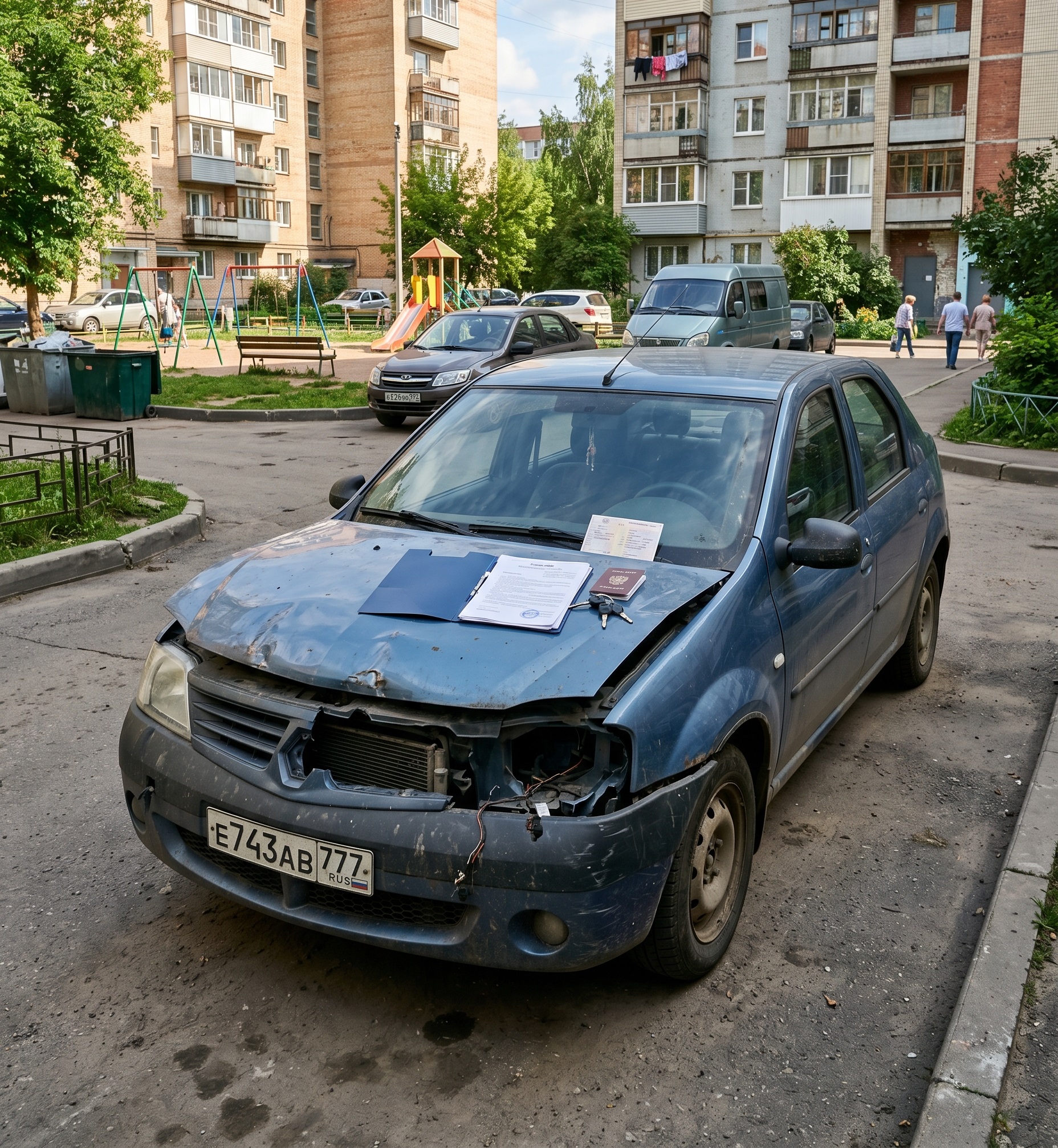 Авто после ДТП